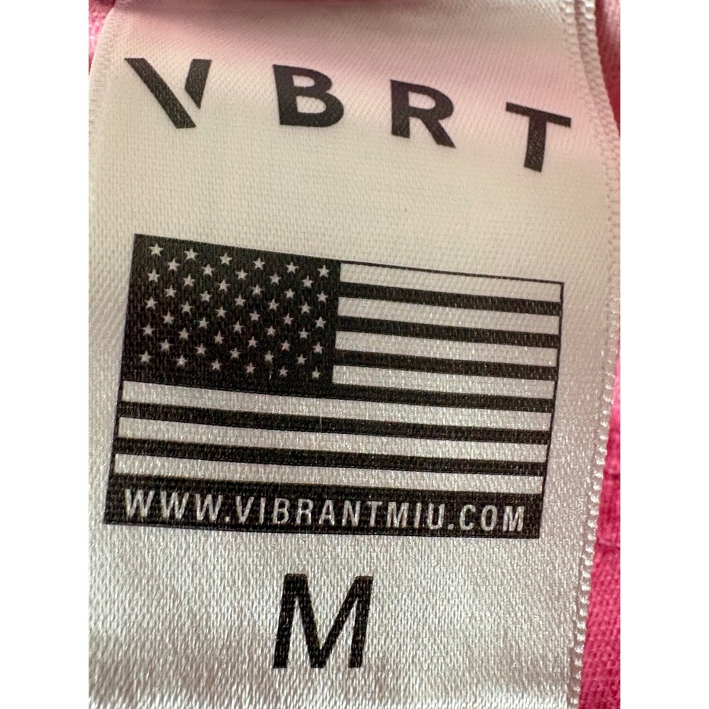 Vibrant MIU Pink Acid Wash Denim Romper Womens M Utility Y2K Barbiecore - Picture 14 of 16